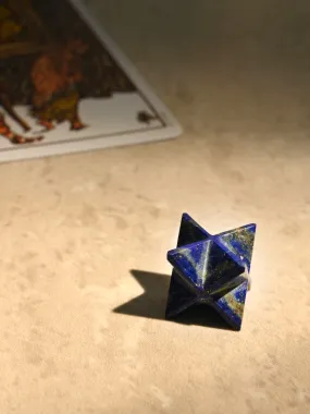 Lapis Lazuli Merkaba Star