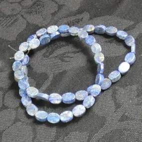 Lapis Lazuli Oval (8 mm) Bead Strand (A Grade)