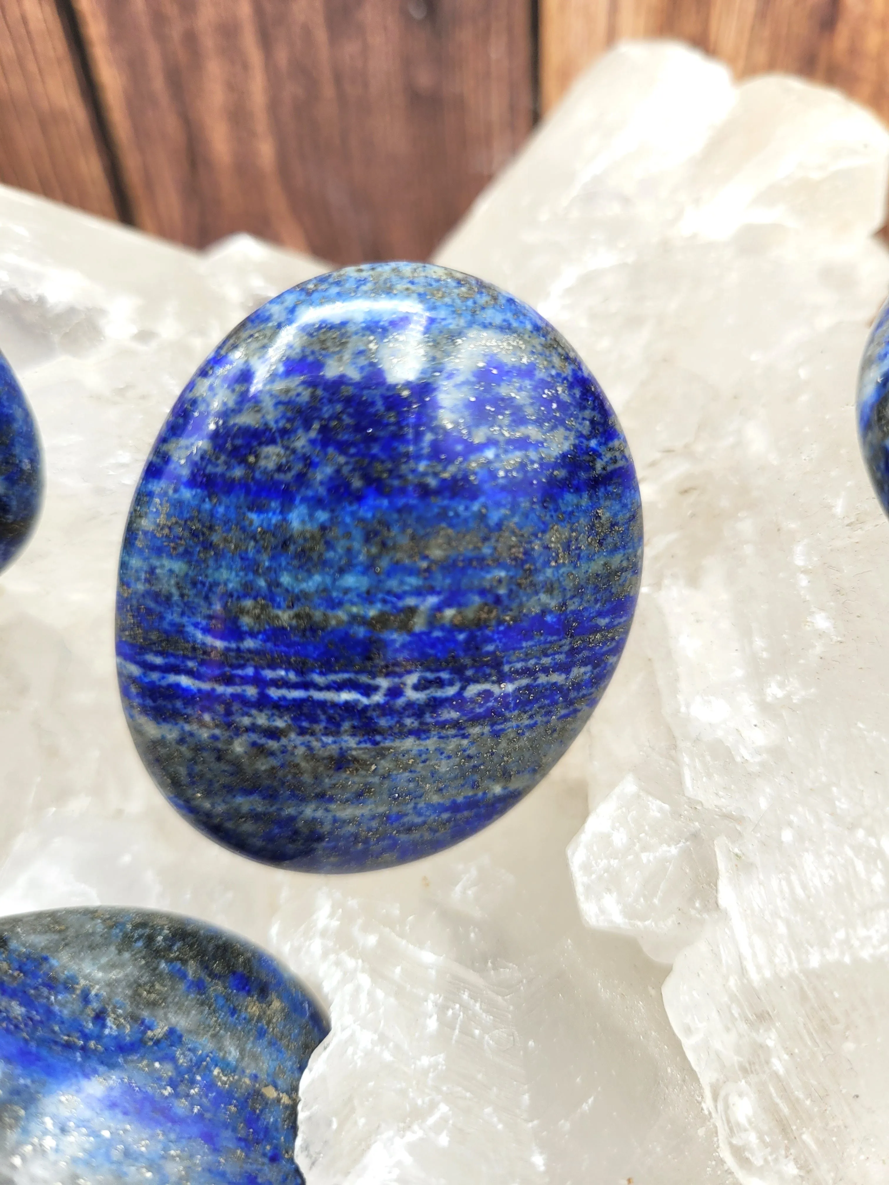 Lapis Lazuli Palm Stones