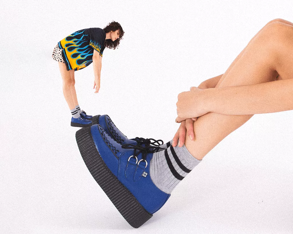 Lazuli Blue TUKskin Mondo Creeper