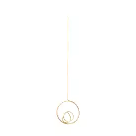 Lona Drop Earring, 9k Gold (single)