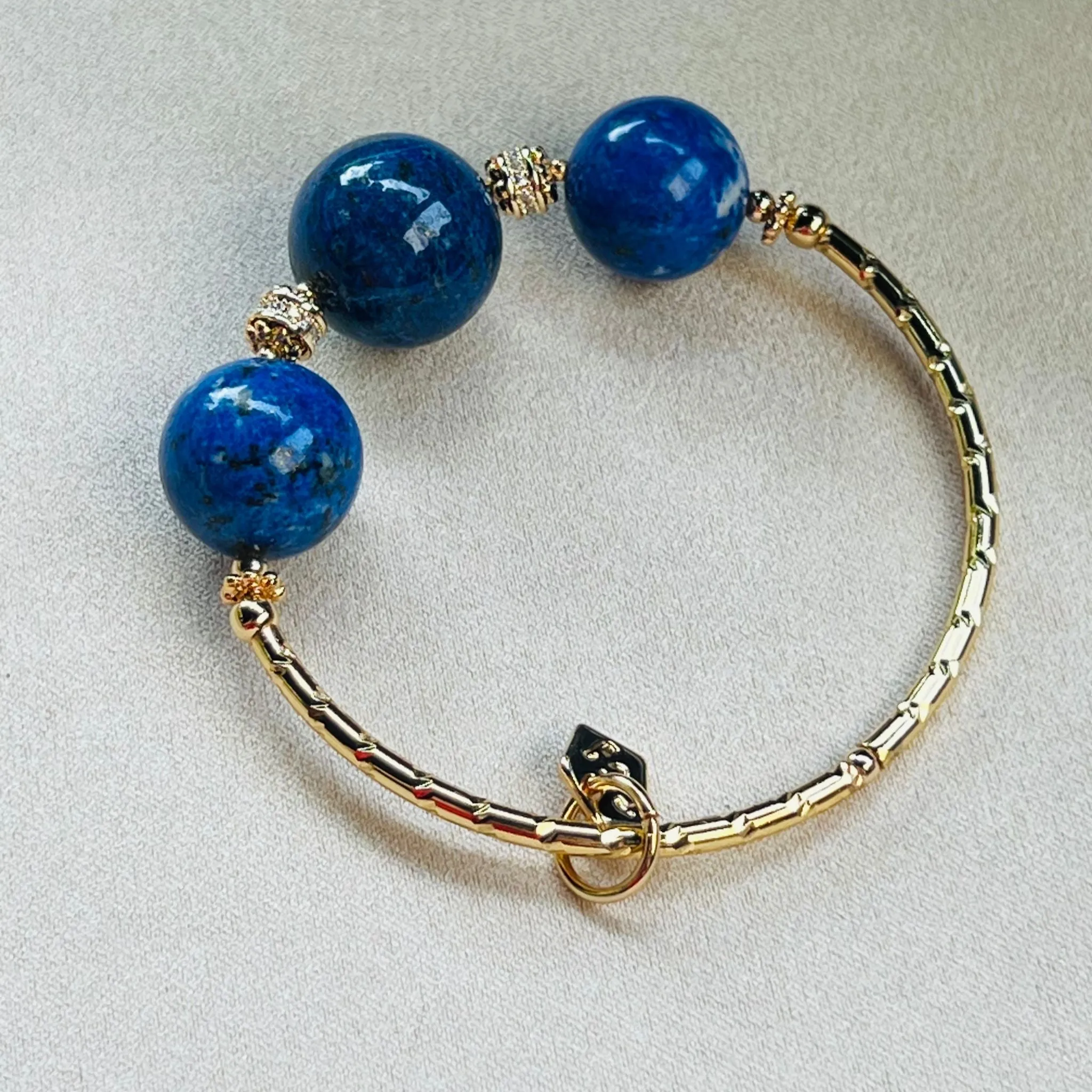 Lucky Lapis Lazuli Diadem Bracelet