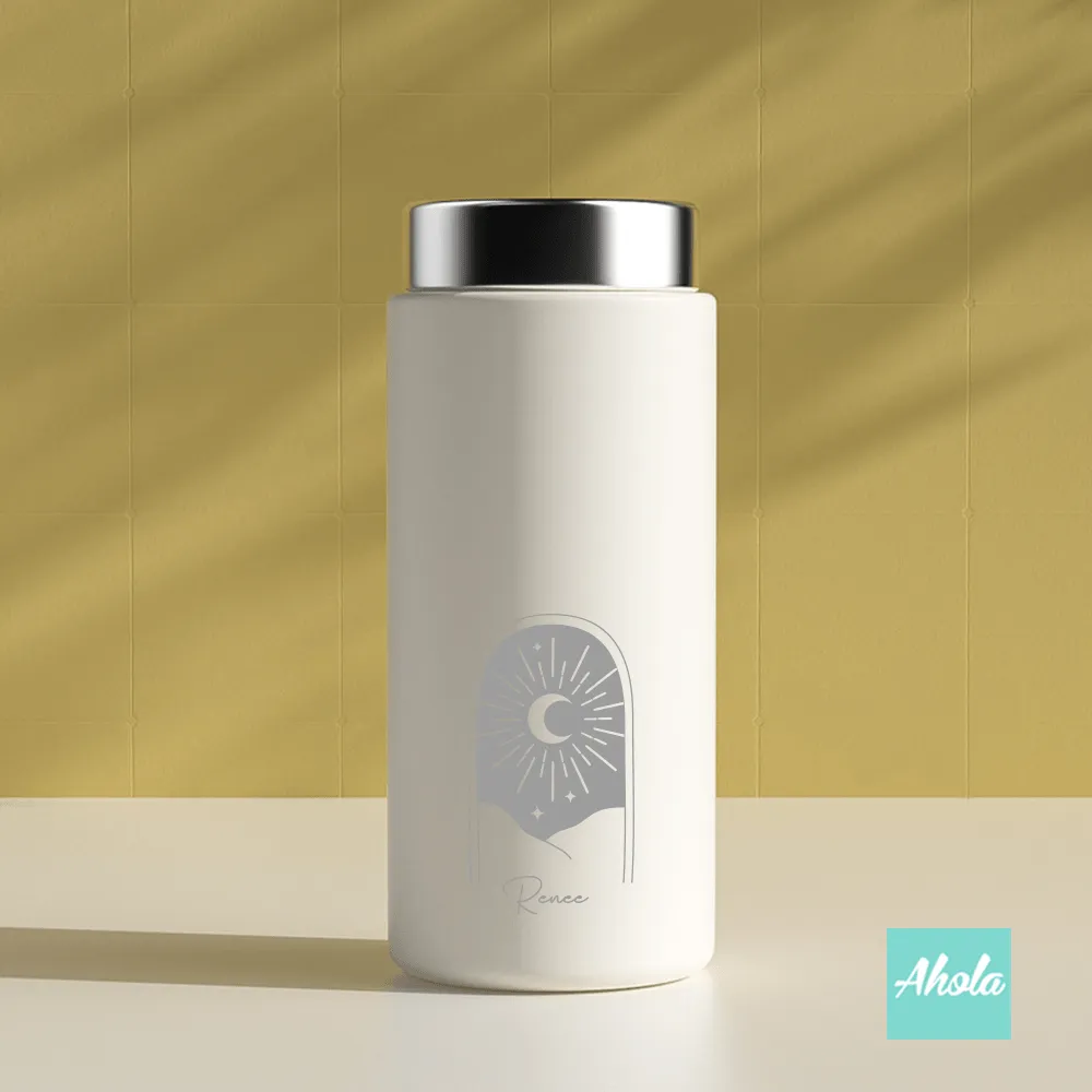 【Macaroon】 Engraved Mini Stainless Steel Hot or Cold Bottle 刻名不鏽鋼迷你保冷/保温樽