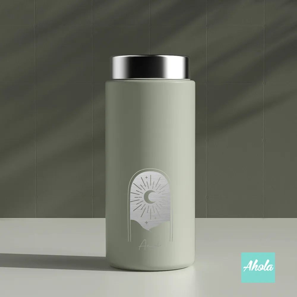 【Macaroon】 Engraved Mini Stainless Steel Hot or Cold Bottle 刻名不鏽鋼迷你保冷/保温樽