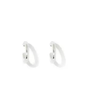 Mindi Curve Hoop Earrings