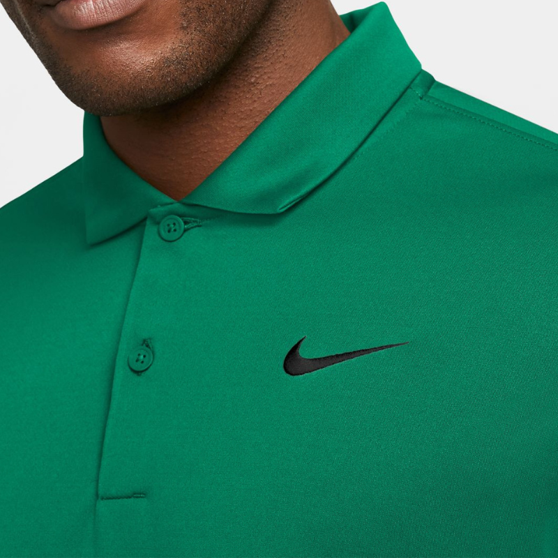 Nike Court Dri-Fit Men Tennis Polo - Malachite/White