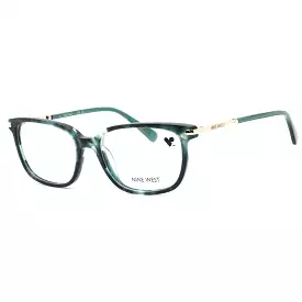 Nine West NW5207 Eyeglasses Iridescent Emerald Tortoise / Clear Lens