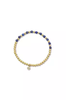 PALAS LOTUS PURITY BRACELET LAPIS LAZULI