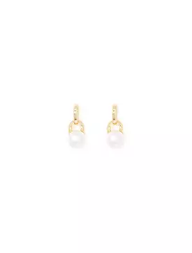 Patrice Pearl Small Drop Earrings