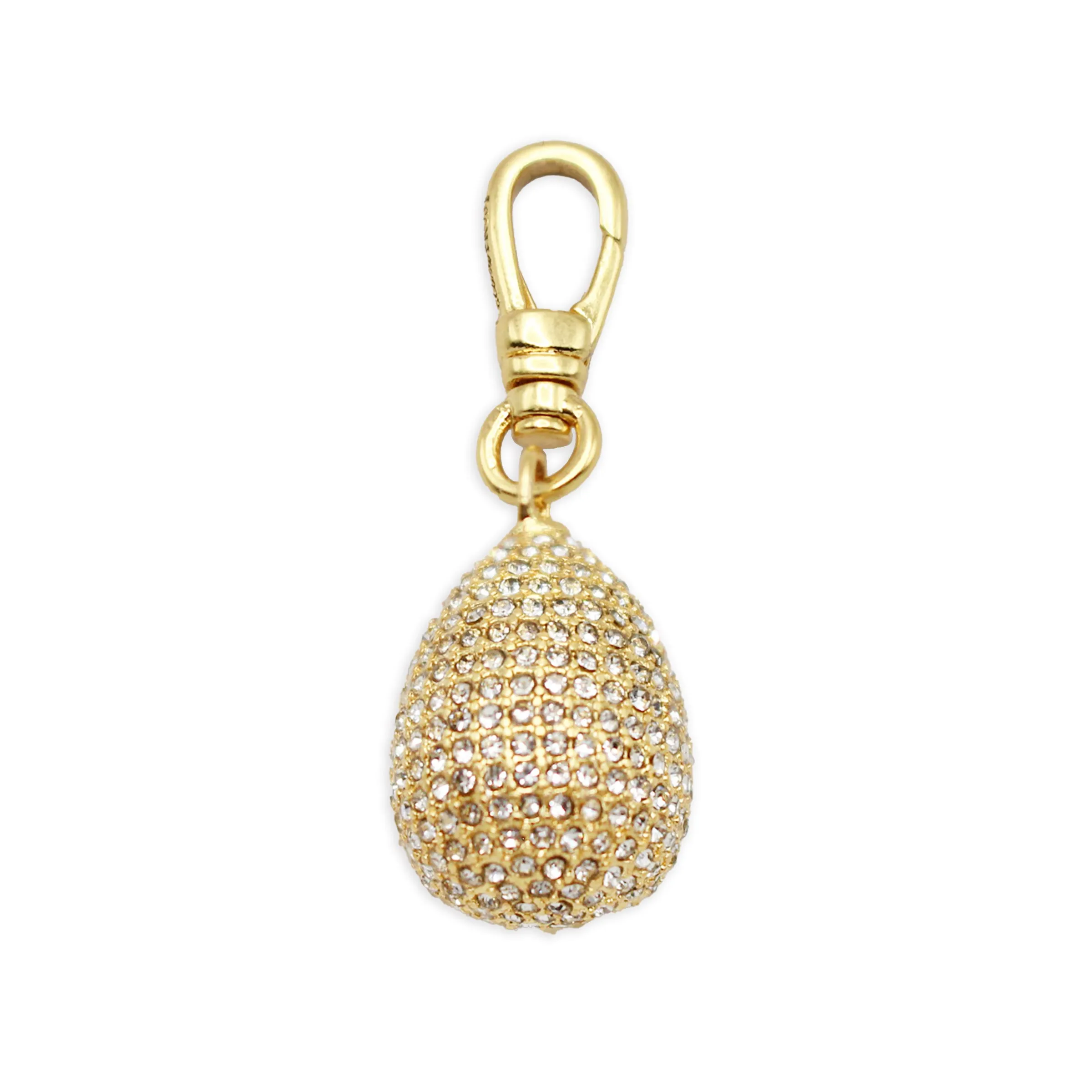 Pavé Crystal Egg Charm