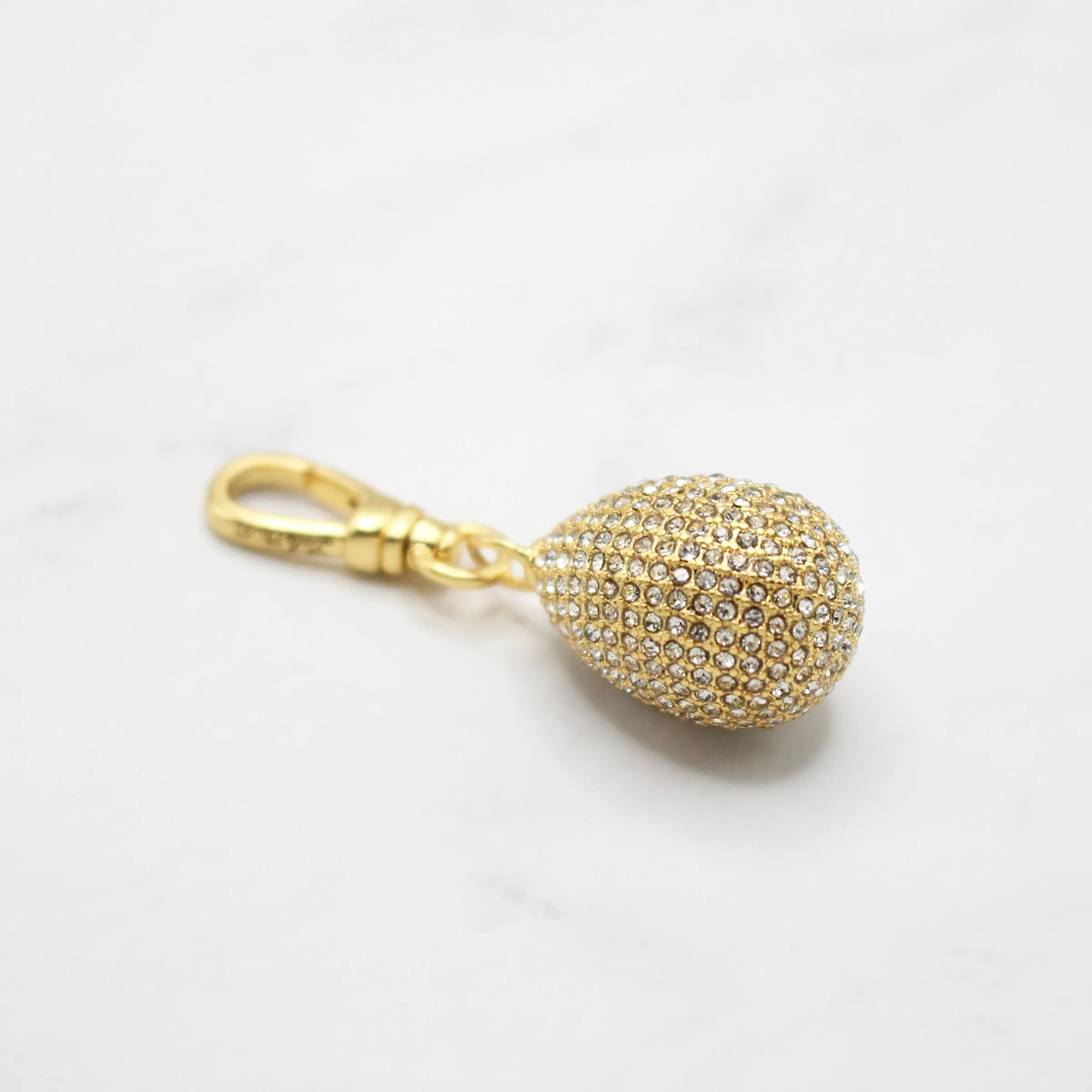 Pavé Crystal Egg Charm