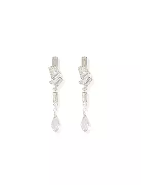 Penelope Baguette Drop Earrings