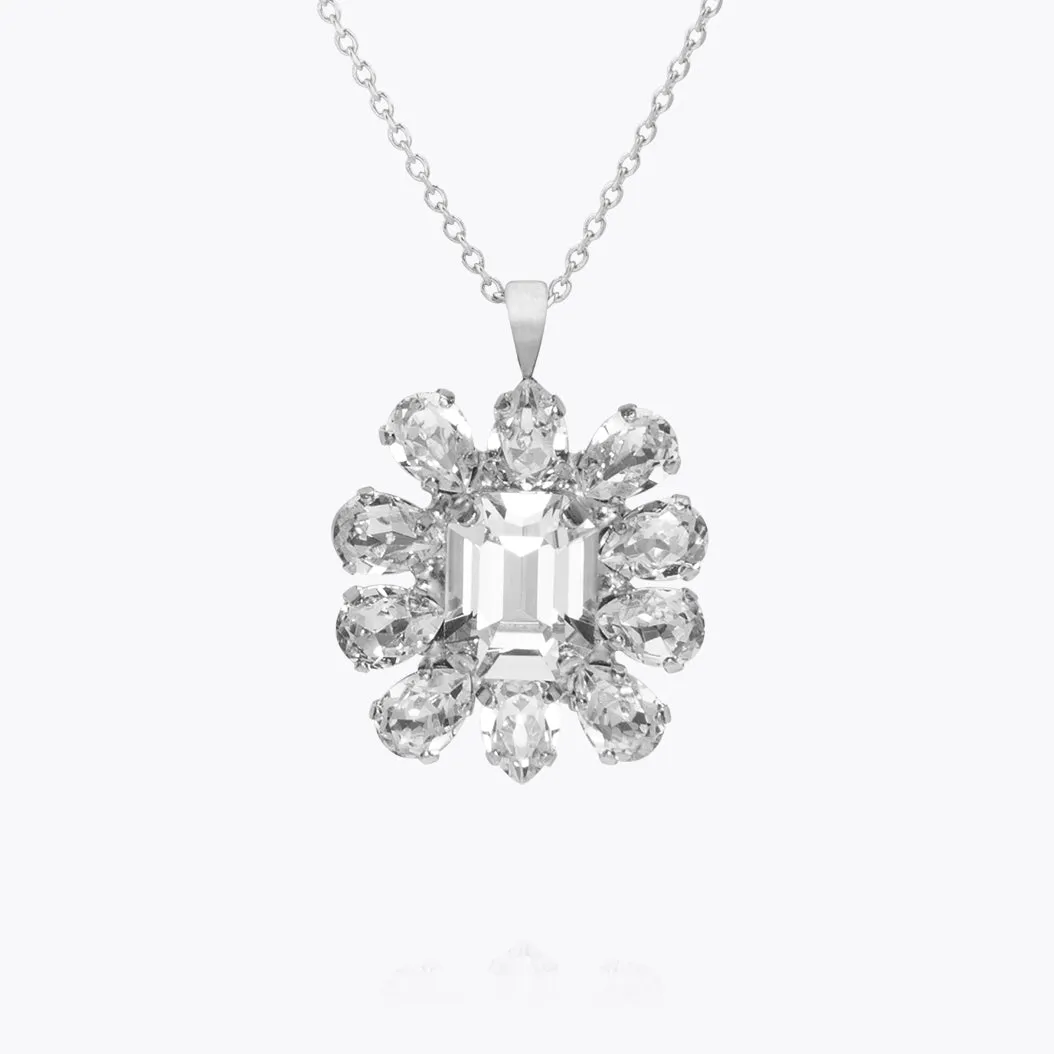 Peony Necklace / Crystal