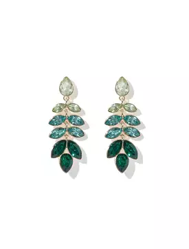 Peyton Petal Glass Drop Earrings