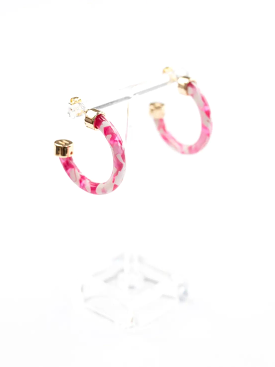 Pink Confetti Earring