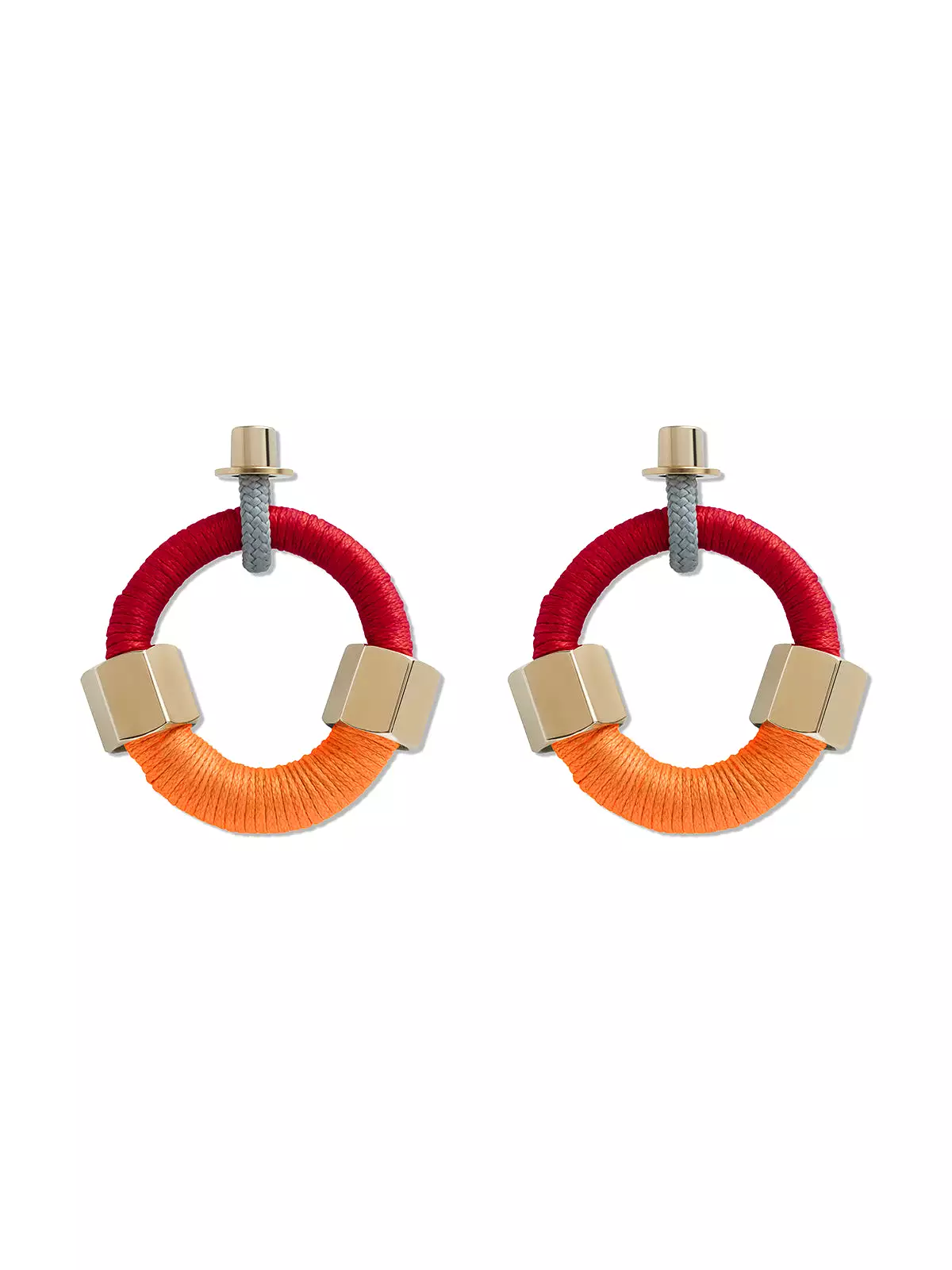 Red & Orange Lucchi Earrings