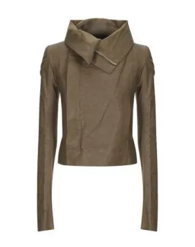 Rick Owens Women Jacket Khaki 8 UK