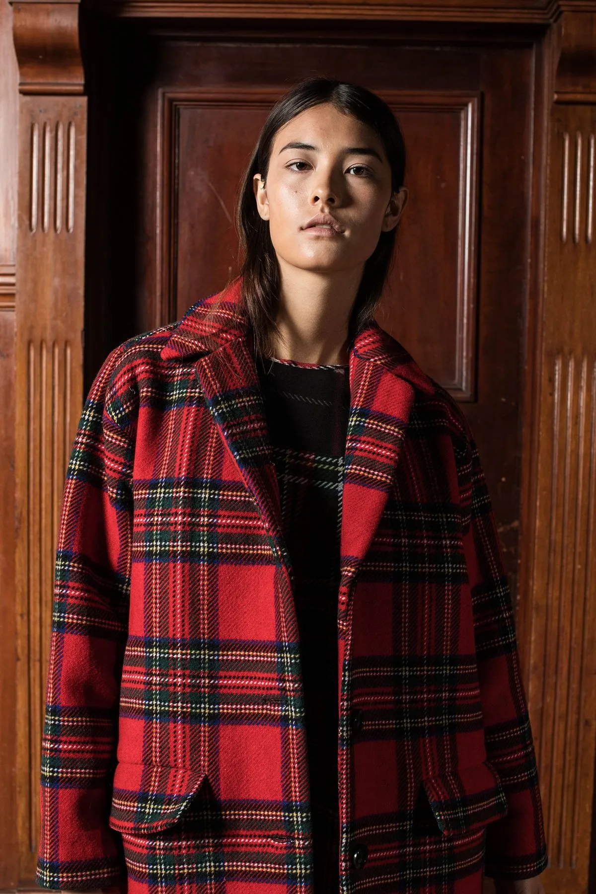 Royal Coat - Red Tartan