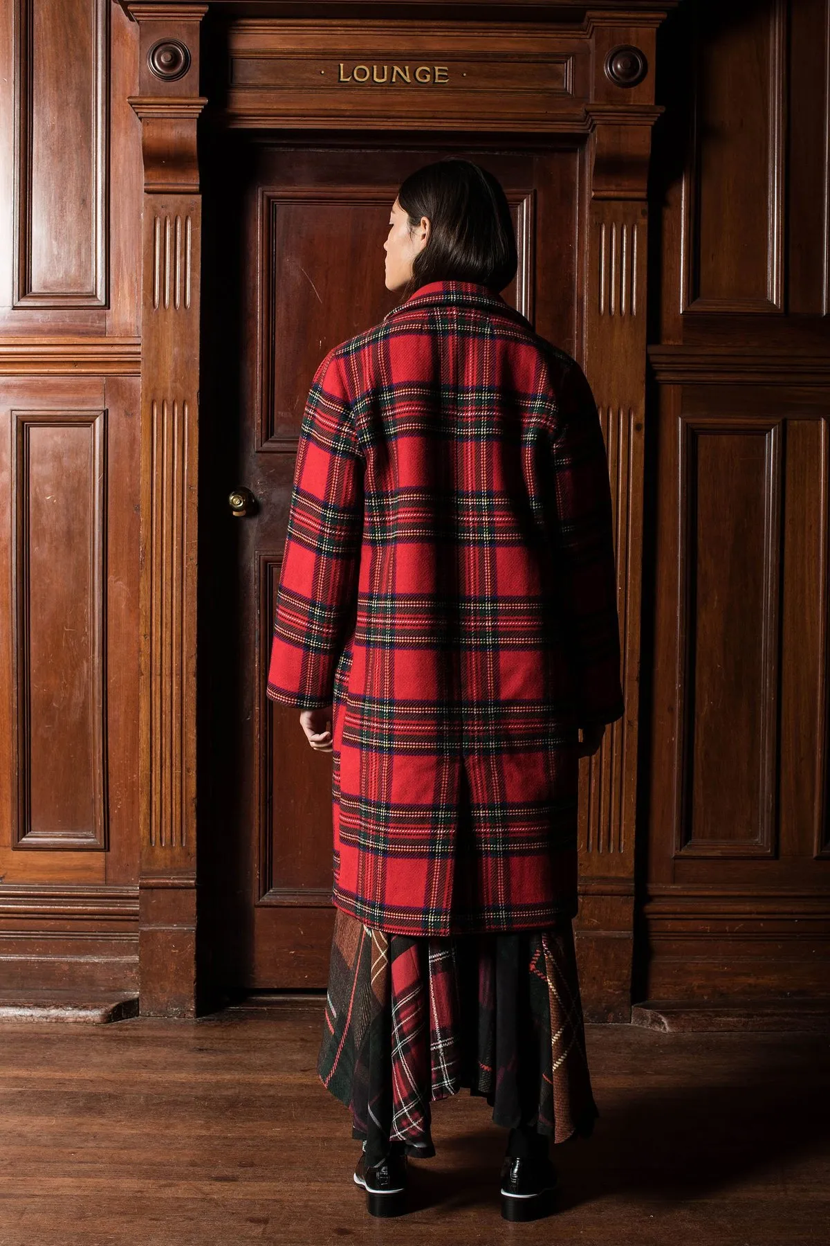 Royal Coat - Red Tartan