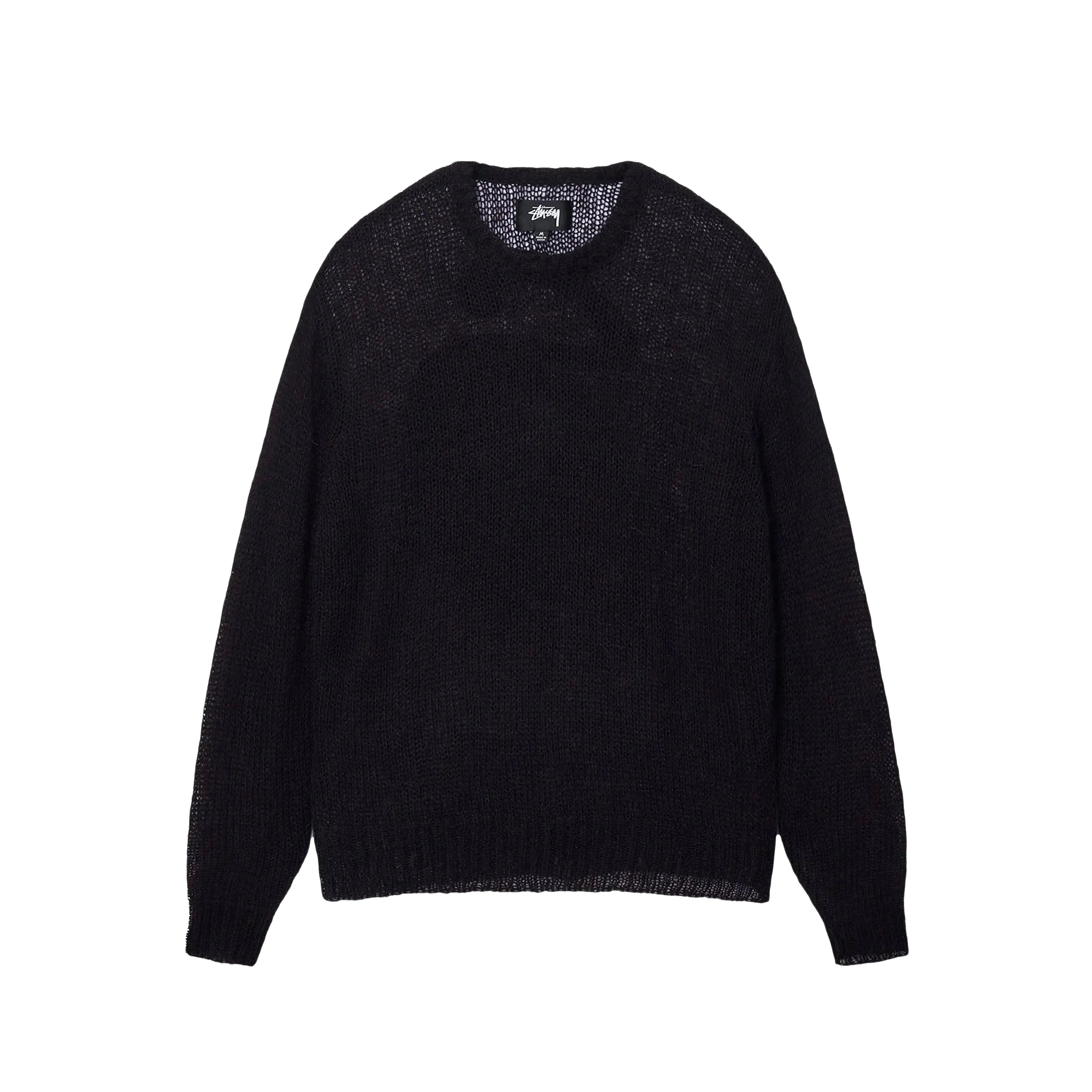 S Loose Knit Sweater Black