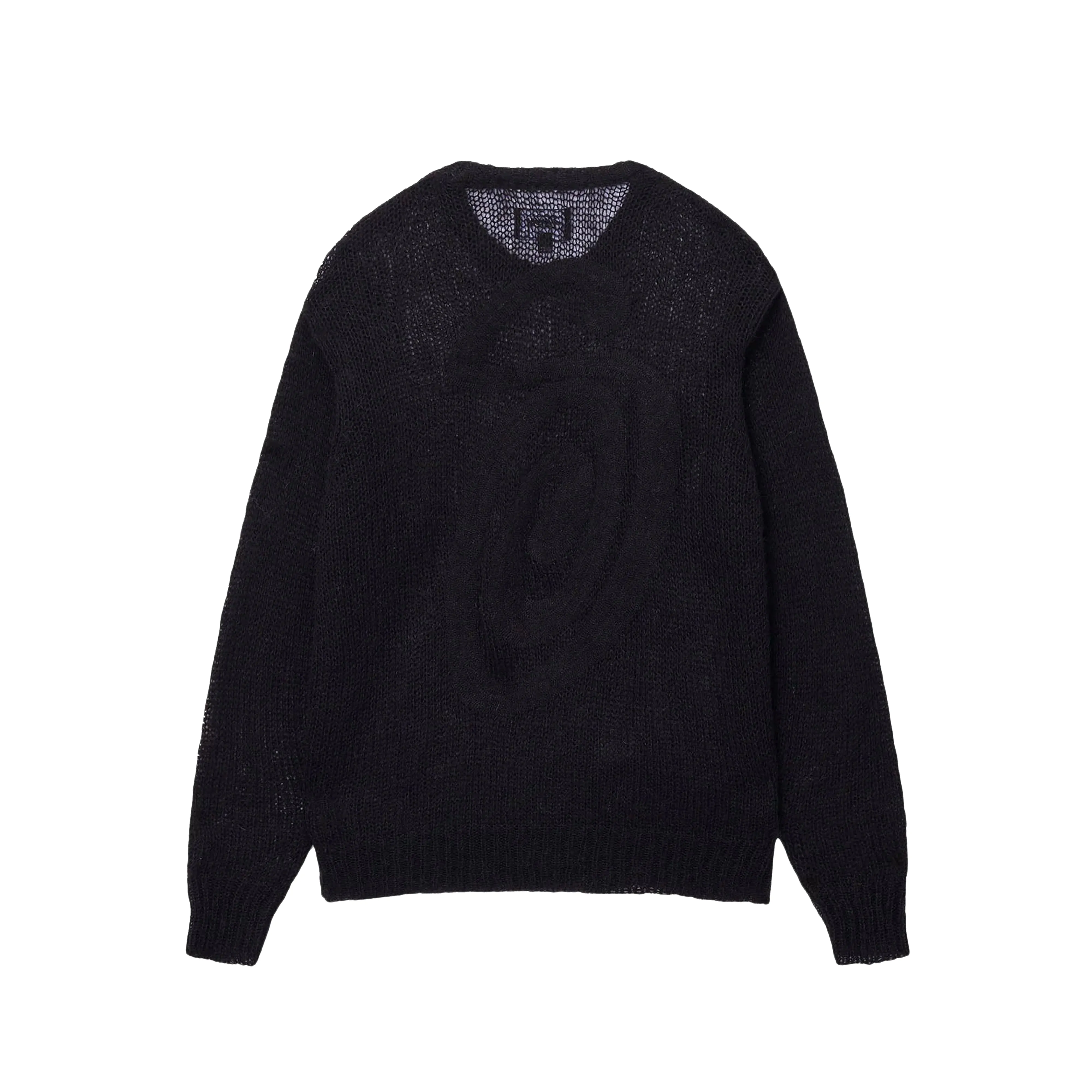 S Loose Knit Sweater Black