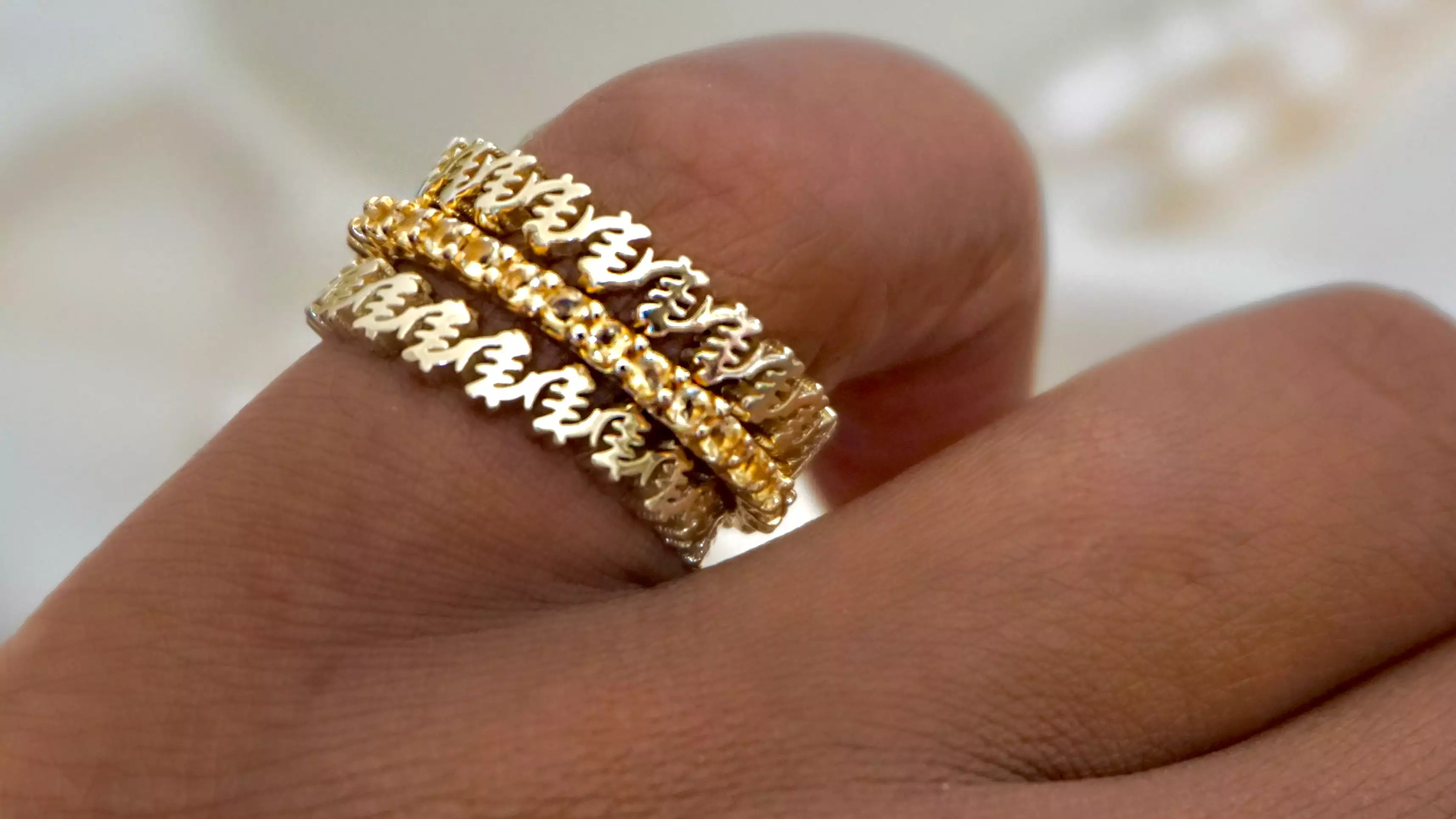 SAHMANI 18K Gold Eternal I Ring