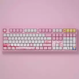 Sailormoon Crystal 108keys mechanical keyboard authentic TTC switch