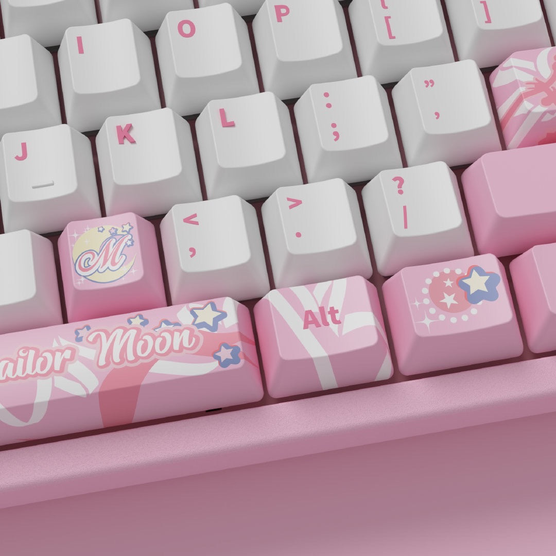 Sailormoon Crystal 108keys mechanical keyboard authentic TTC switch