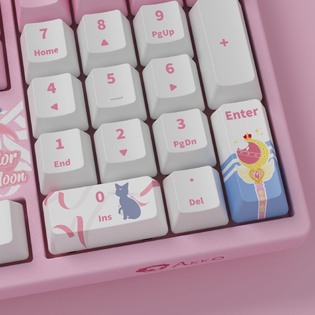 Sailormoon Crystal 108keys mechanical keyboard authentic TTC switch