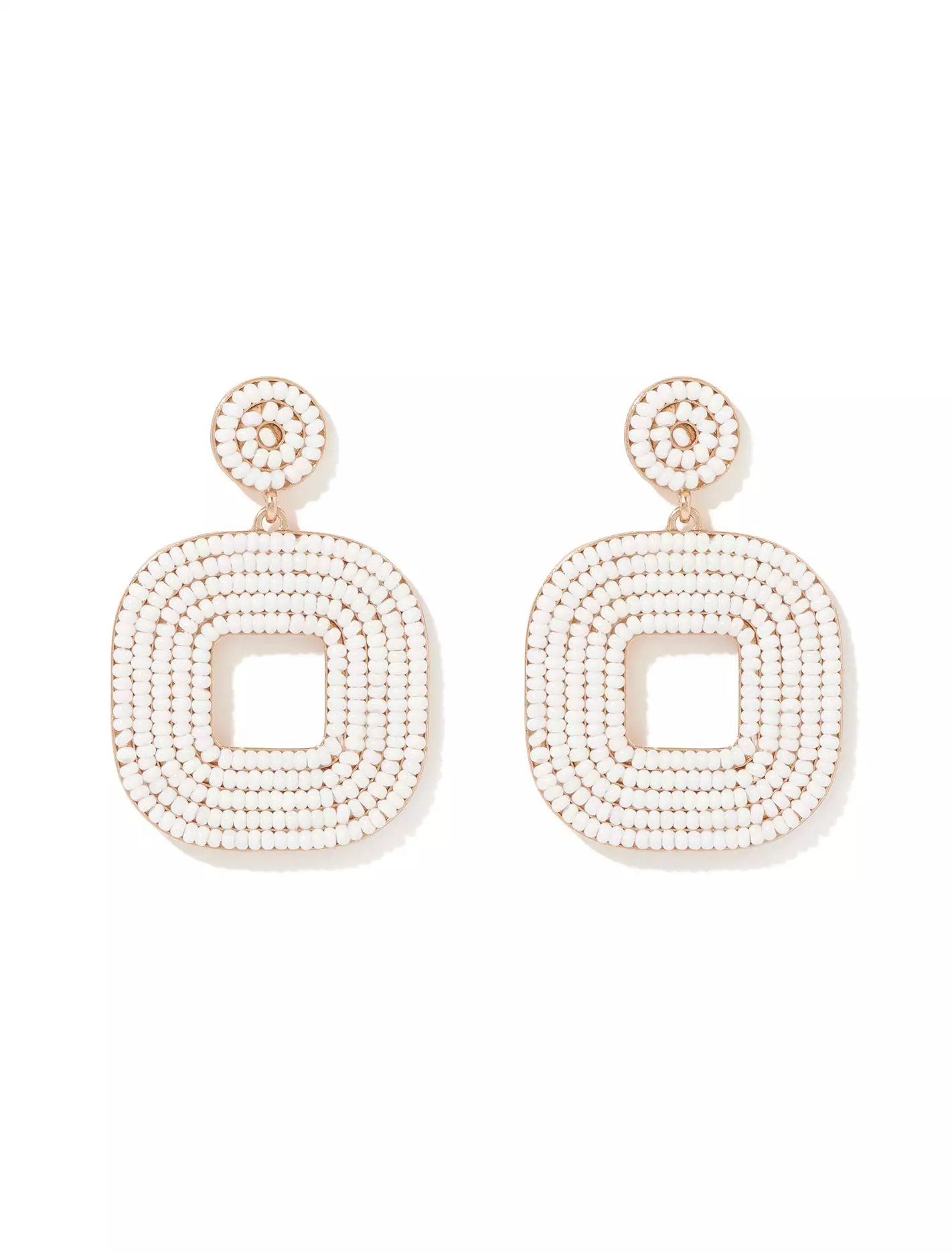 Sandi Square Bead Earrings