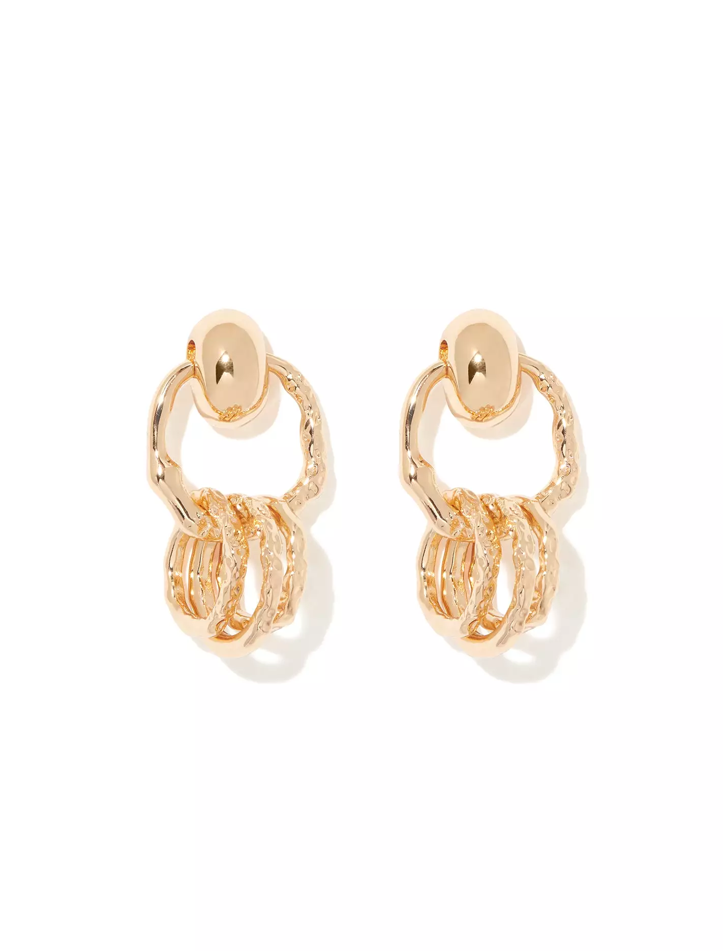 Signature Eleanor Hoop Drop Earrings