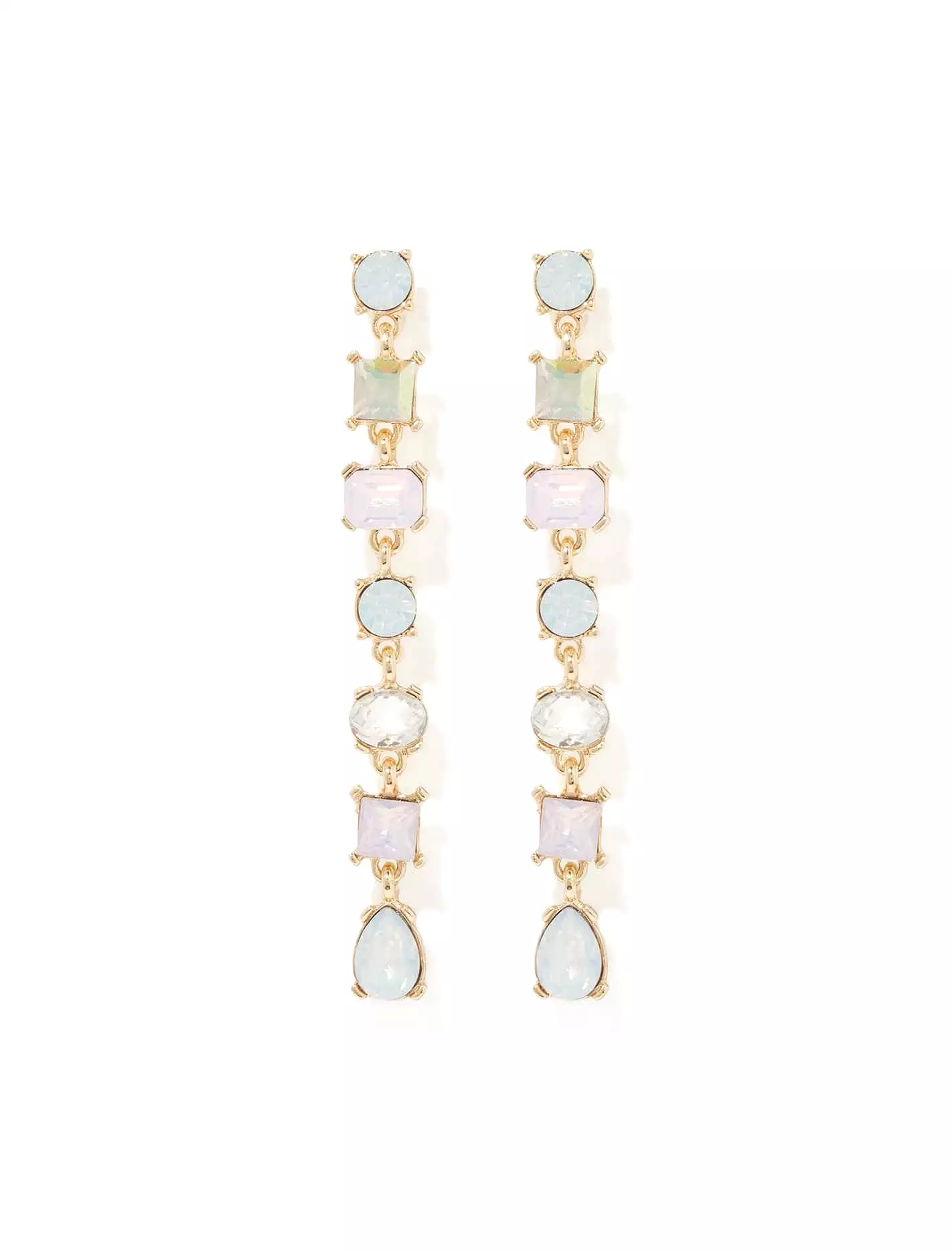 Signature Isabelle Glass Stone Drop Earrings