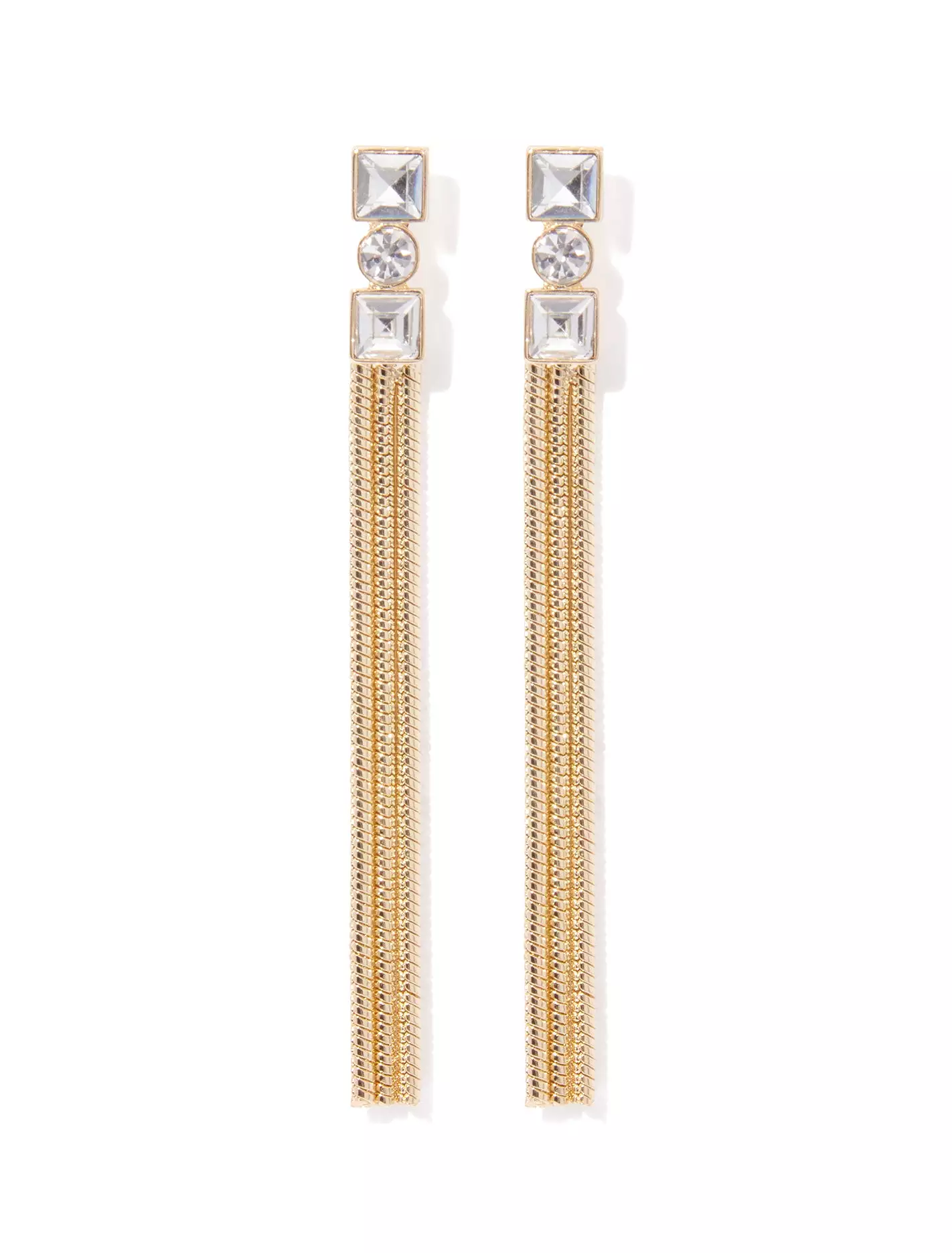 Signature Laurie Tassel Stone Earrings