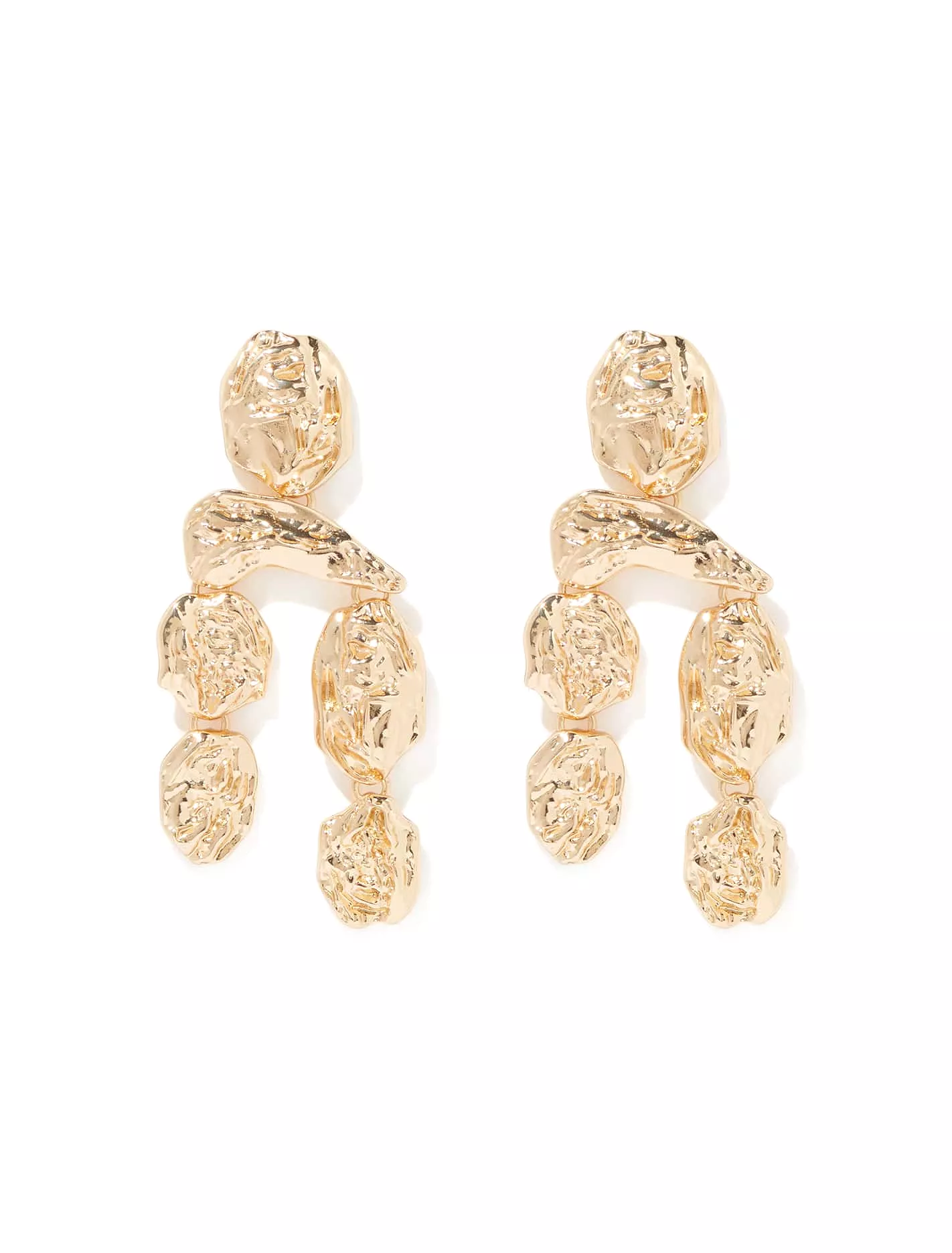 Signature Priscilla Textured Drop Earrings