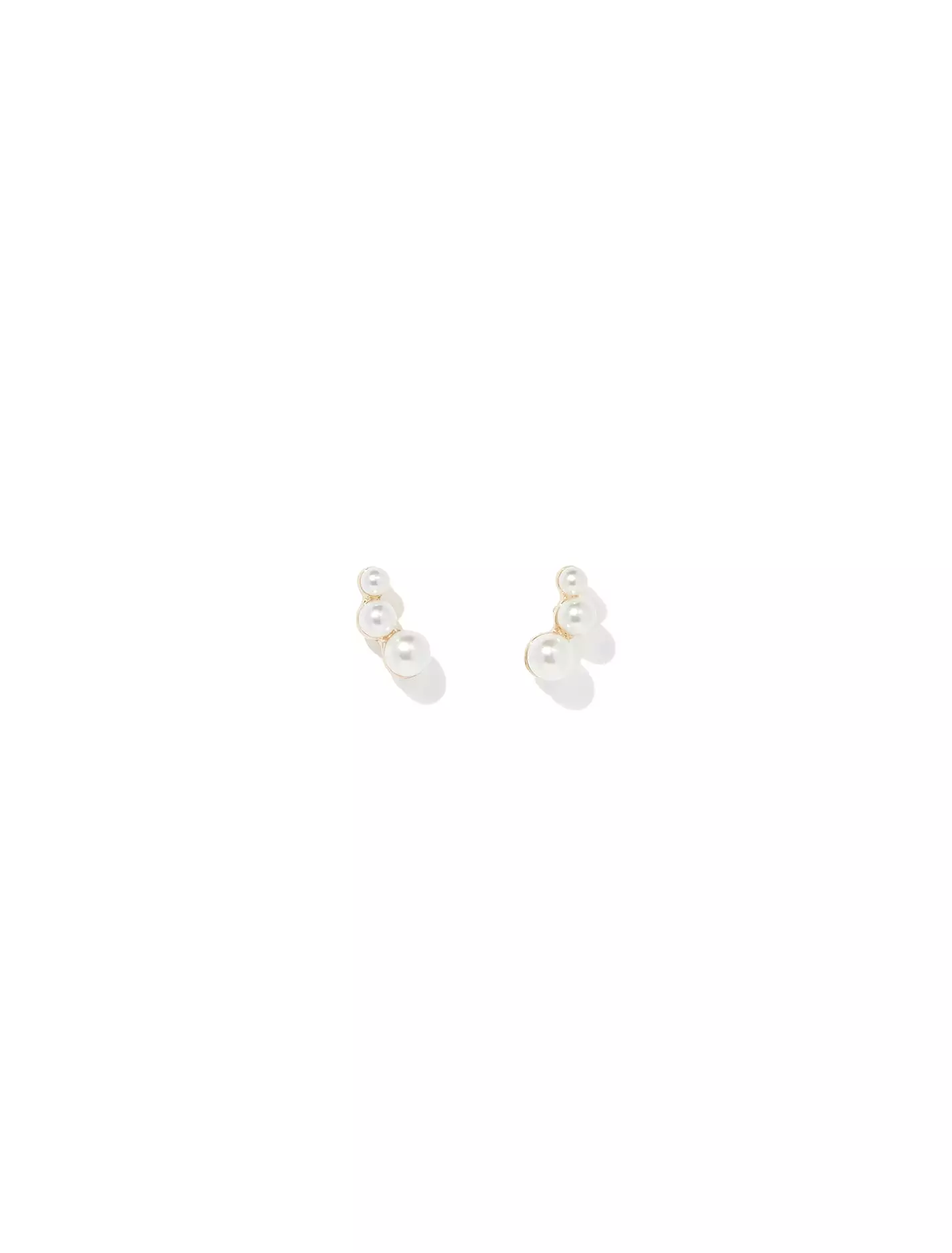 Sloane Pearl Cluster Earrings