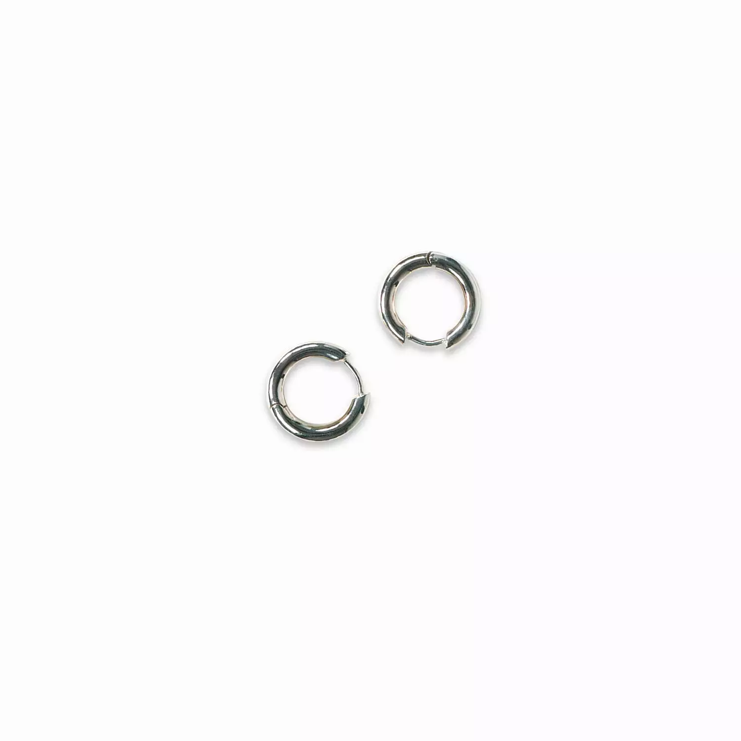 Split Earring Silver