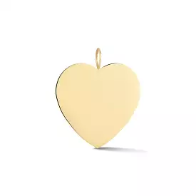 Statement Heart Charm Pendant