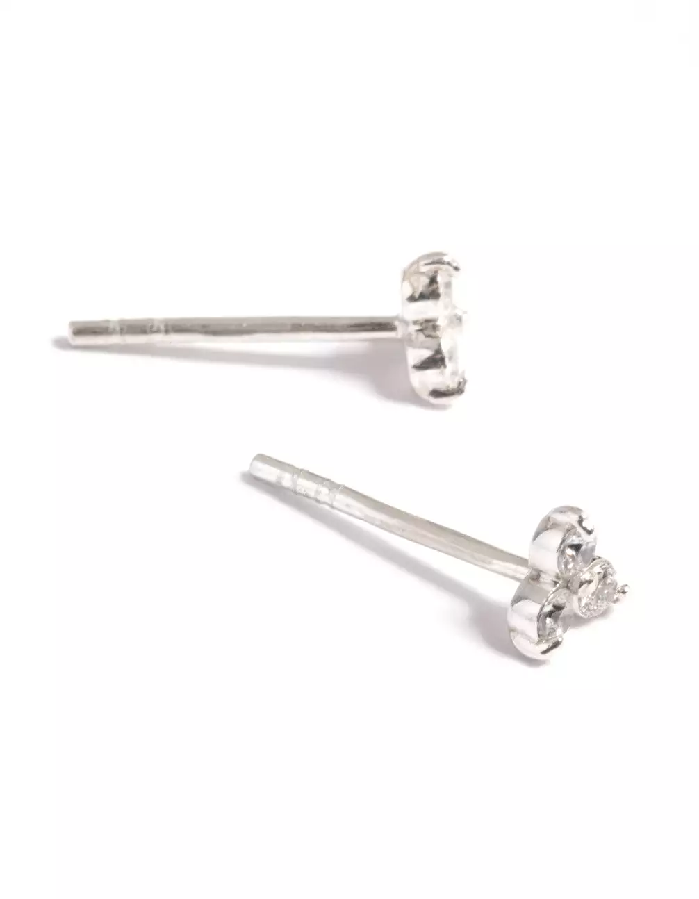 Sterling Silver Cubic Zirconia Stud Earrings