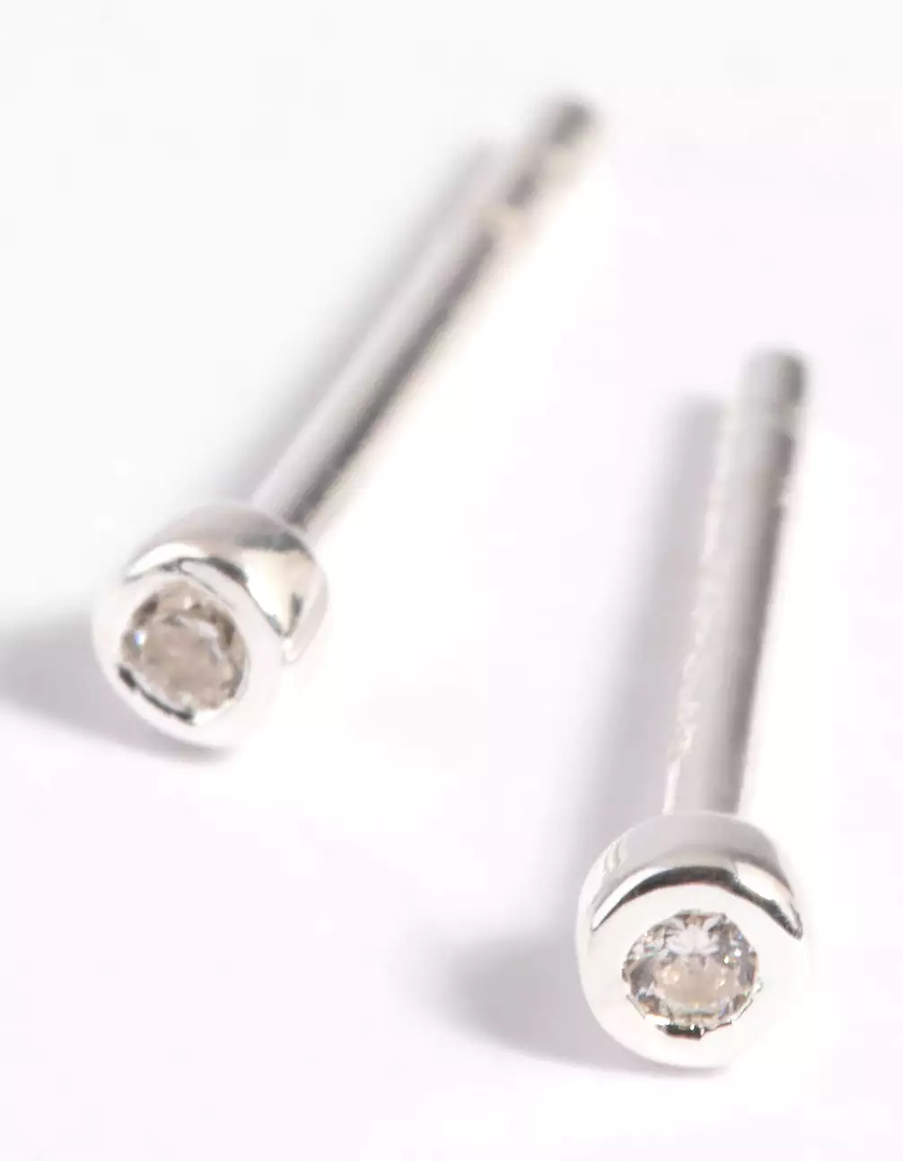 Sterling Silver Micro Stud Earrings