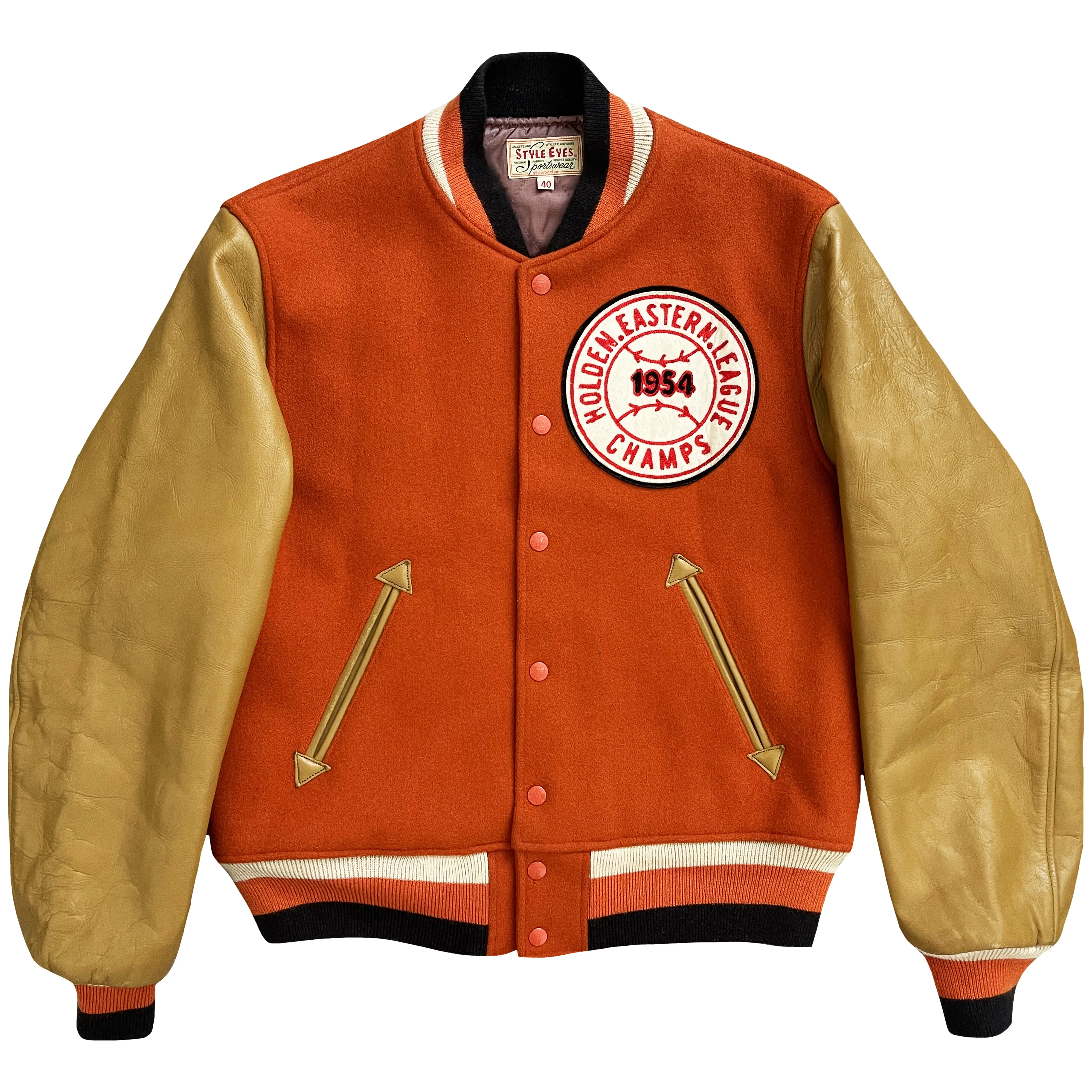 Style Eyes Varsity Jacket - L