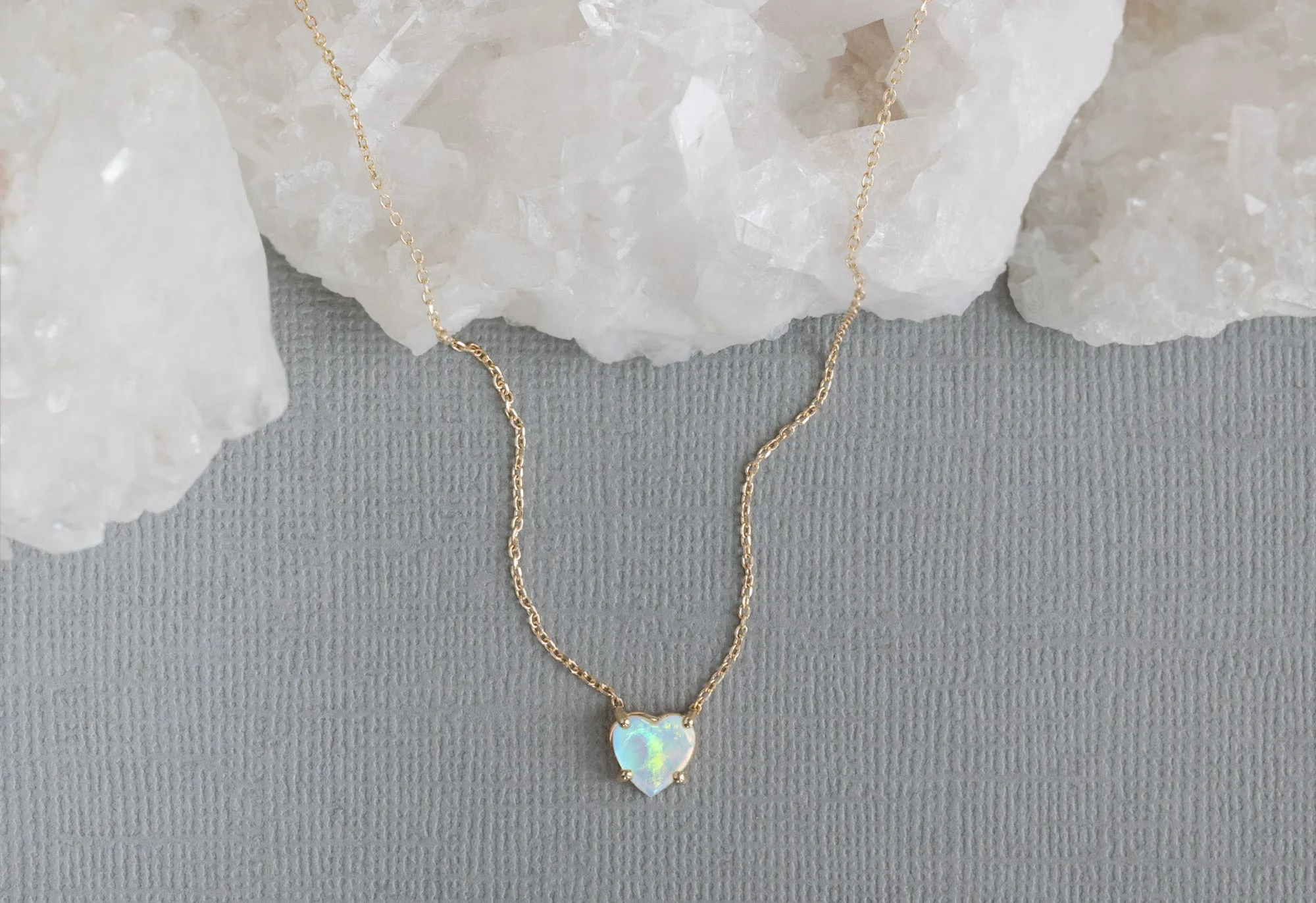 Sweetheart Opal Necklace