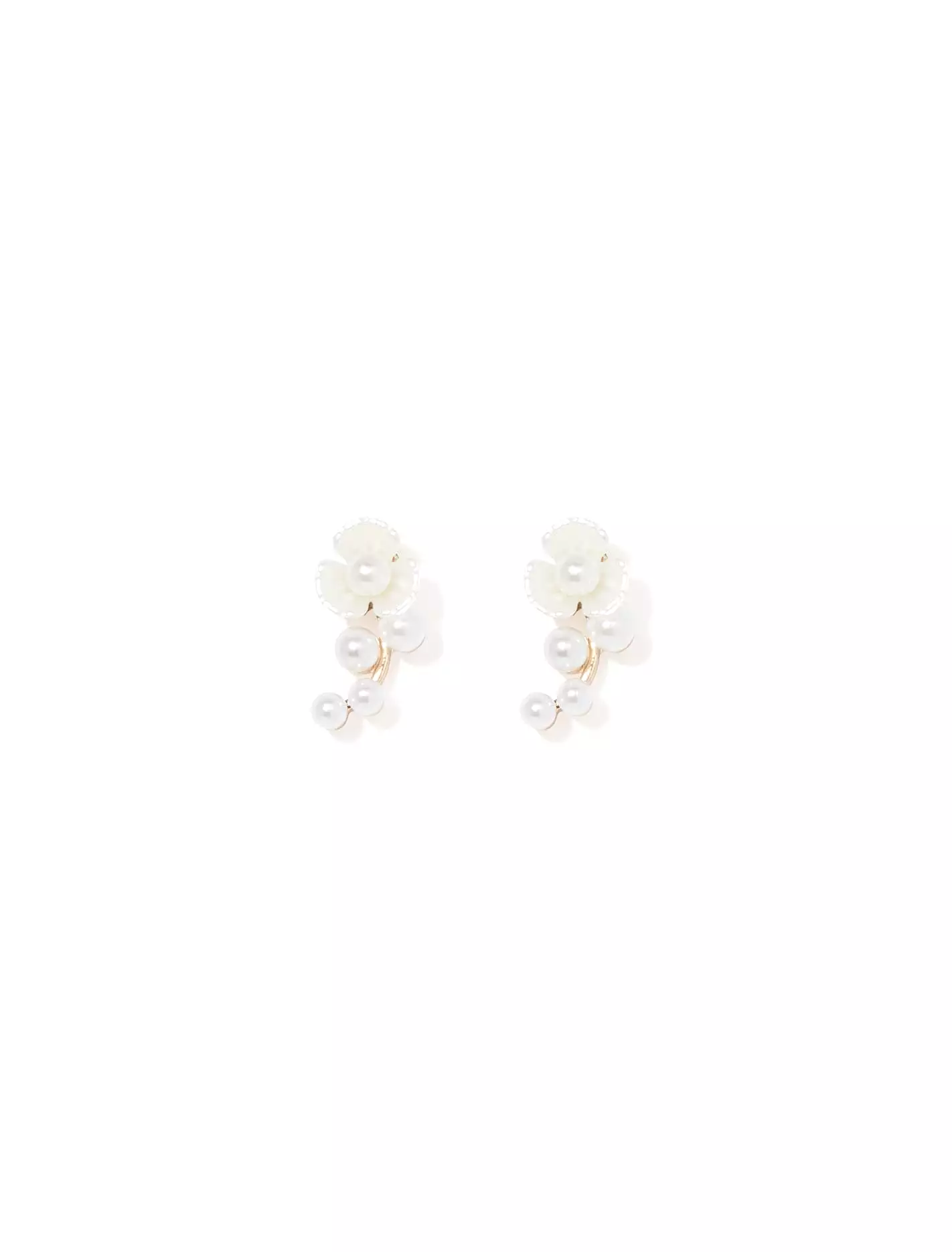 Thalia Pretty Pearl Bead Earrings