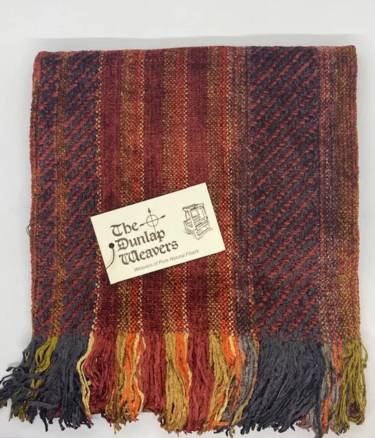 The Dunlap Weavers scarf, 72 chenille (4 colors)