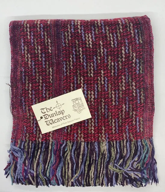 The Dunlap Weavers scarf, 72 chenille (4 colors)