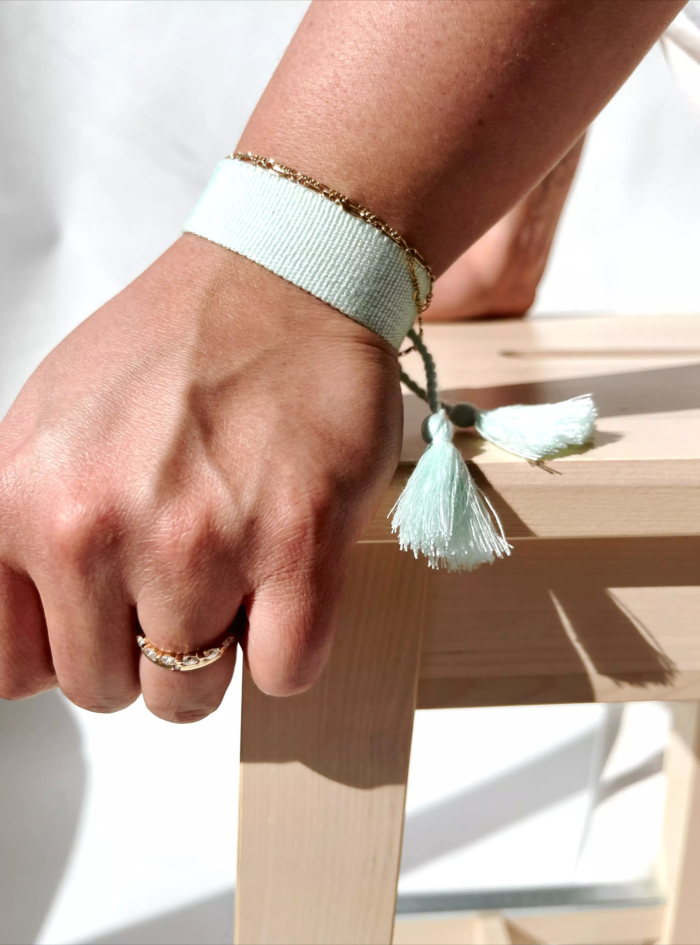 The Krissy Adjustable Tassel Bracelet