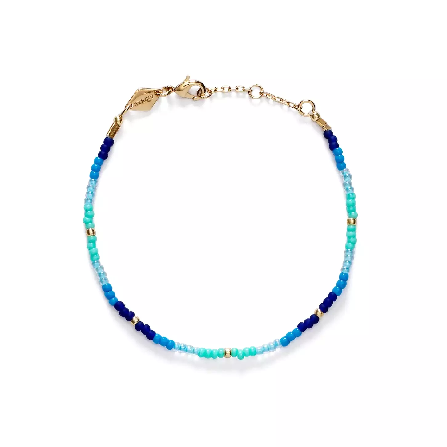 Tie Dye Bracelet, Blue