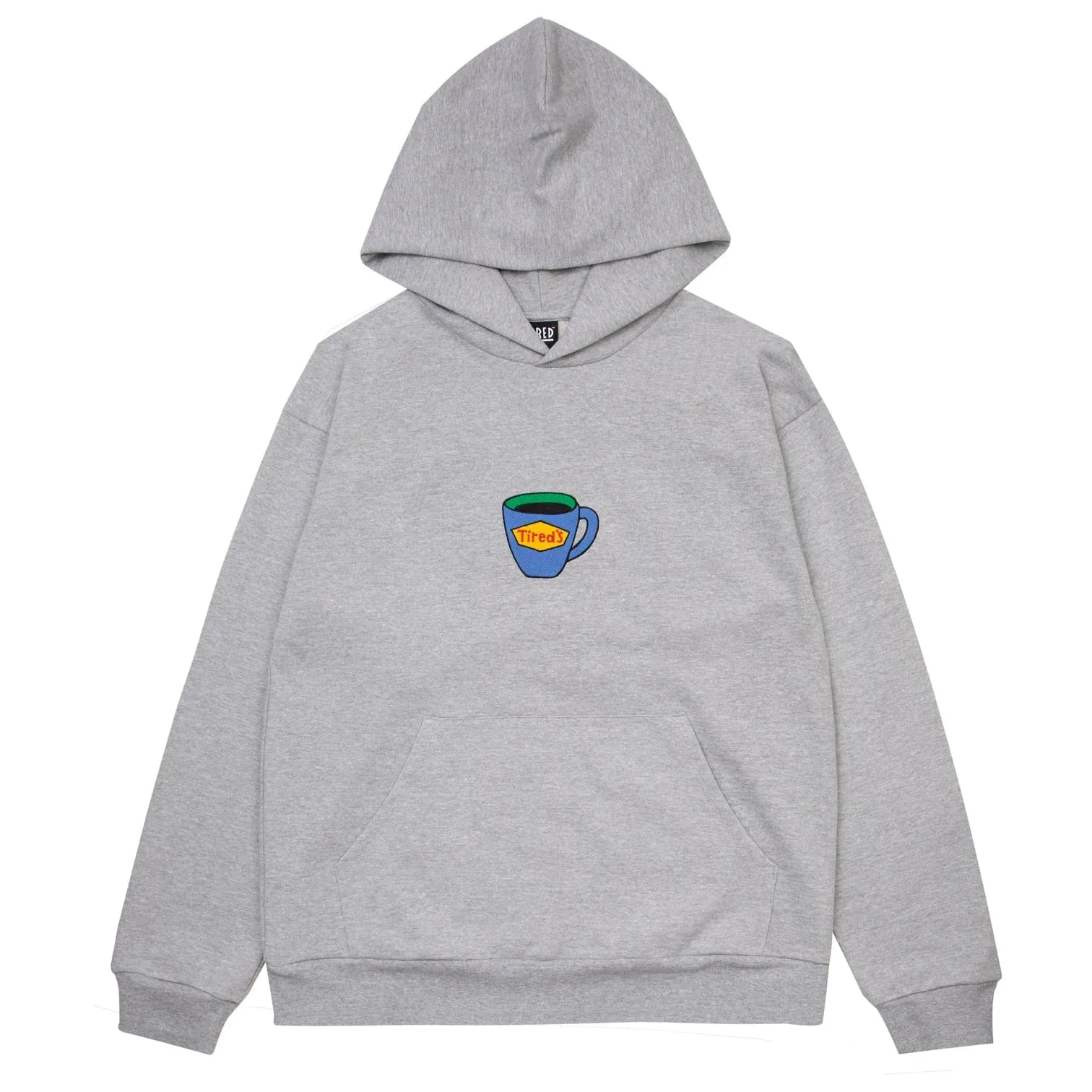 TIRED TIRED'S HOODIE // HEATHER GREY