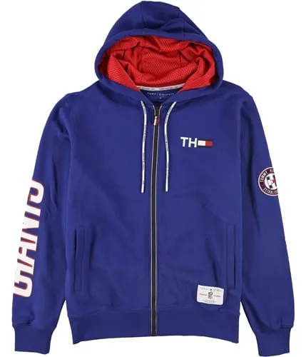 Tommy Hilfiger Mens Ny Giants Hoodie Sweatshirt