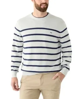 Vineyard Vines Men's Striped Crew Neck Sweater