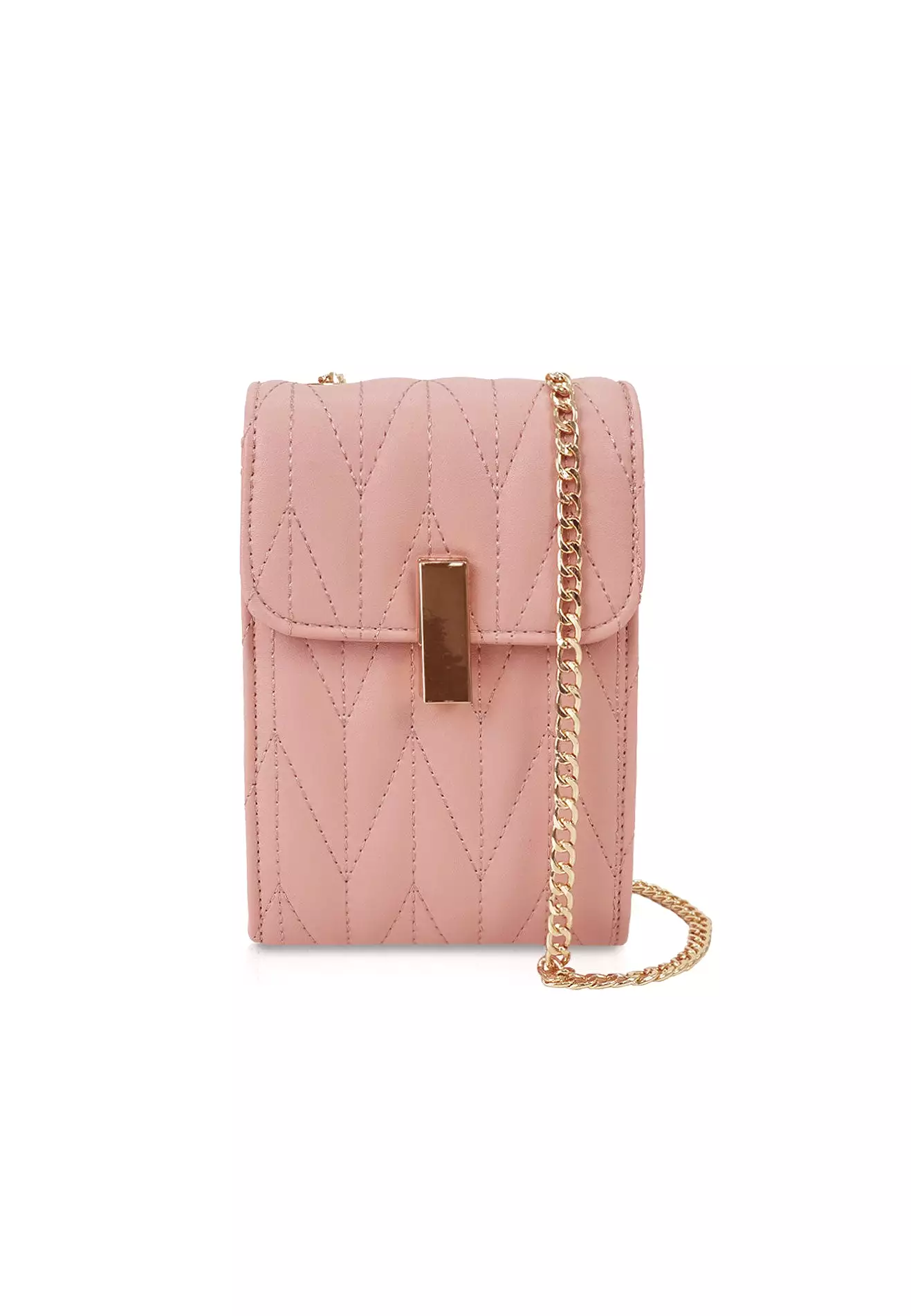 VOIR Elongated Quilted Chain Bag